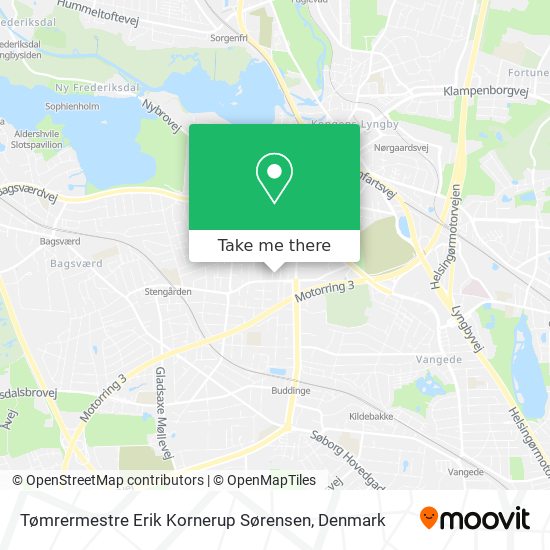 Tømrermestre Erik Kornerup Sørensen map