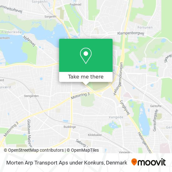 Morten Arp Transport Aps under Konkurs map
