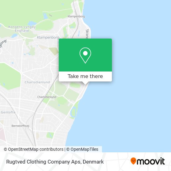 Rugtved Clothing Company Aps map