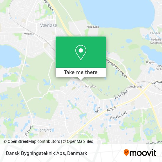 Dansk Bygningsteknik Aps map