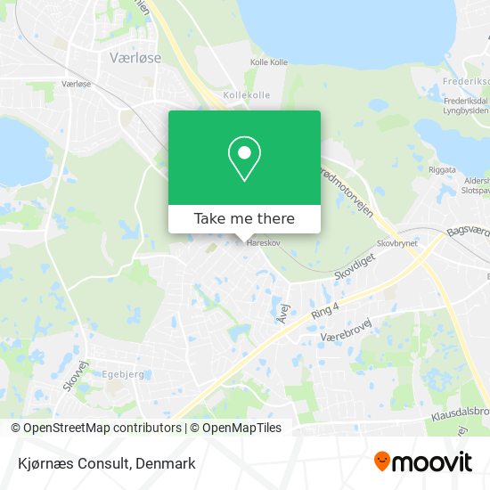 Kjørnæs Consult map