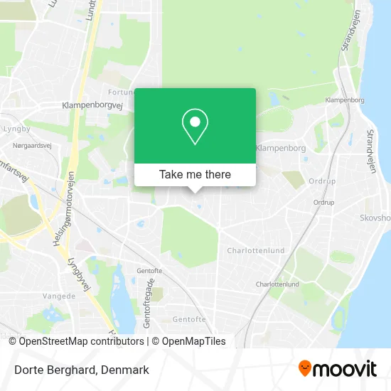 Dorte Berghard map