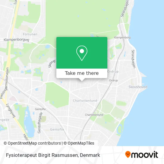 Fysioterapeut Birgit Rasmussen map