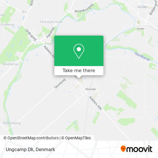Ungcamp.Dk map