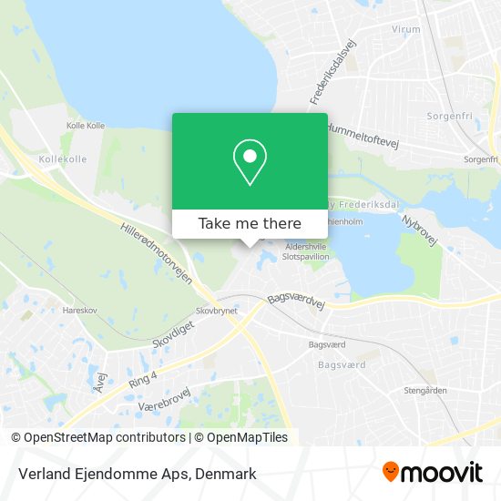 Verland Ejendomme Aps map