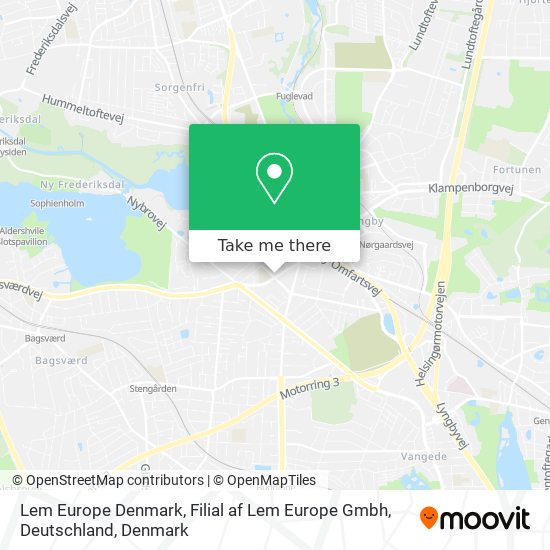 Lem Europe Denmark, Filial af Lem Europe Gmbh, Deutschland map
