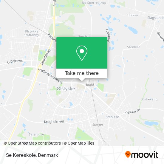 Se Køreskole map