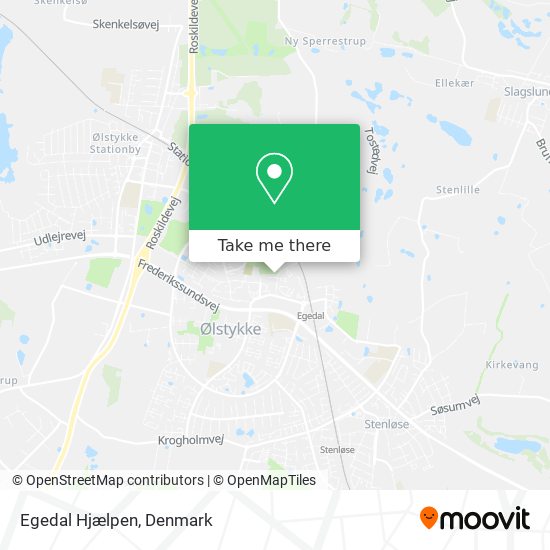 Egedal Hjælpen map