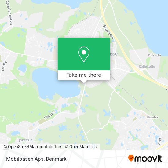 Mobilbasen Aps map