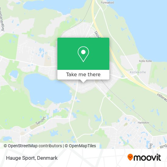 Hauge Sport map