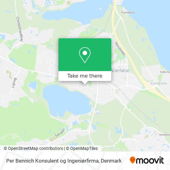 Per Bennich Konsulent og Ingeniørfirma map