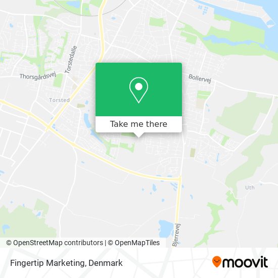 Fingertip Marketing map