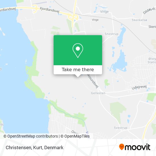 Christensen, Kurt map