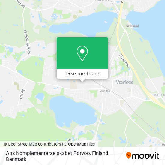 Aps Komplementarselskabet Porvoo, Finland map