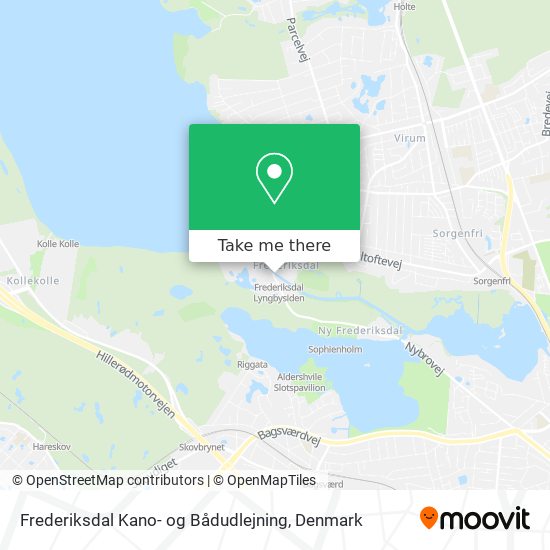 Frederiksdal Kano- og Bådudlejning map