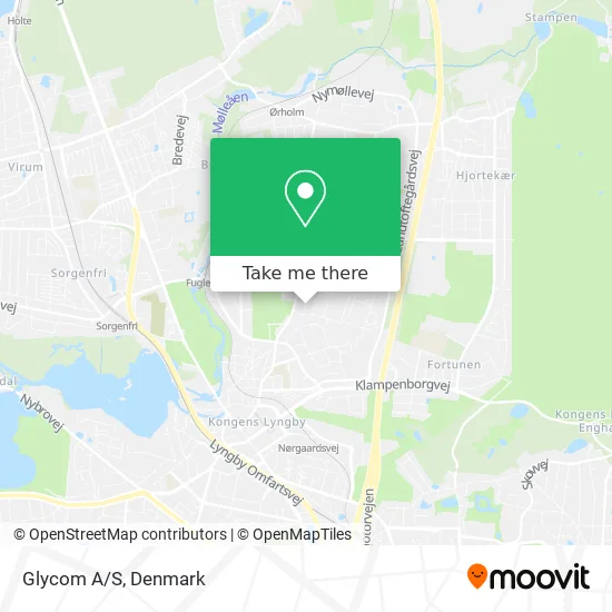 Glycom A/S map