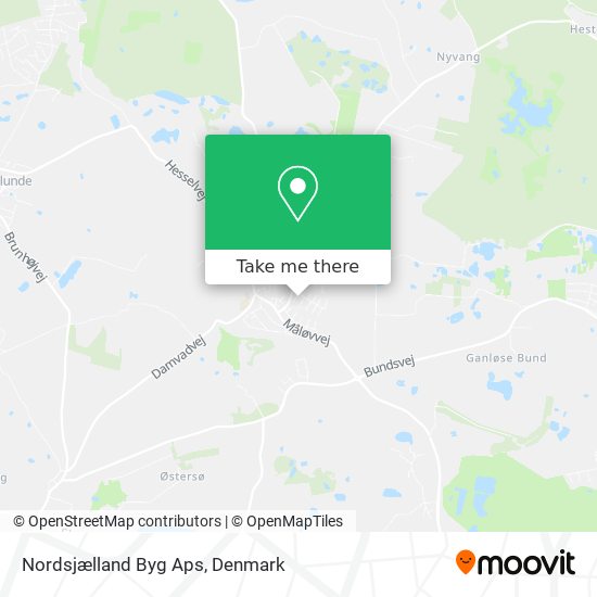 Nordsjælland Byg Aps map