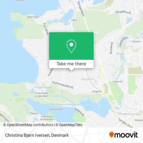 Christina Bjørn Iversen map