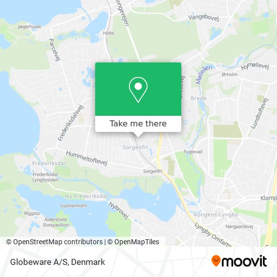 Globeware A/S map
