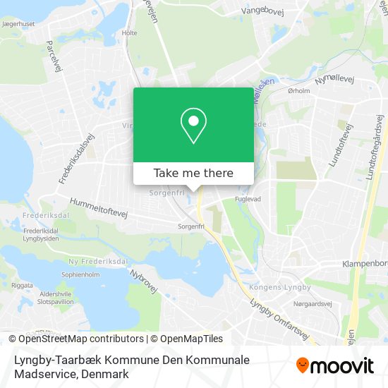 Lyngby-Taarbæk Kommune Den Kommunale Madservice map