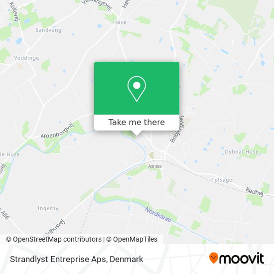 Strandlyst Entreprise Aps map