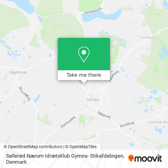 Søllerød Nærum Idrætsklub Gymna- Stikafdelingen map