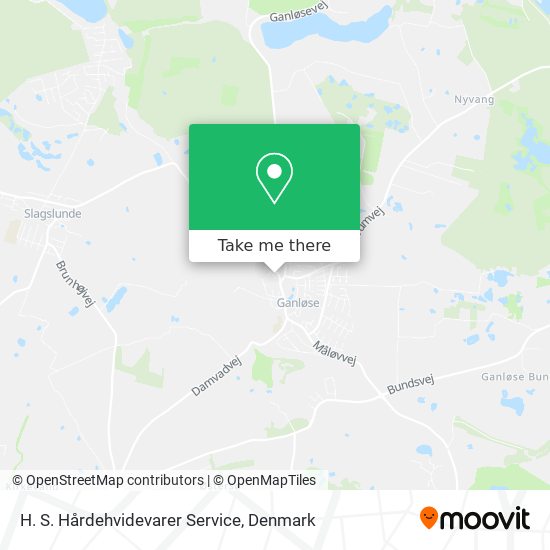 H. S. Hårdehvidevarer Service map