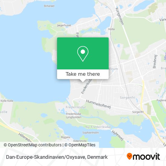 Dan-Europe-Skandinavien / Oxysave map