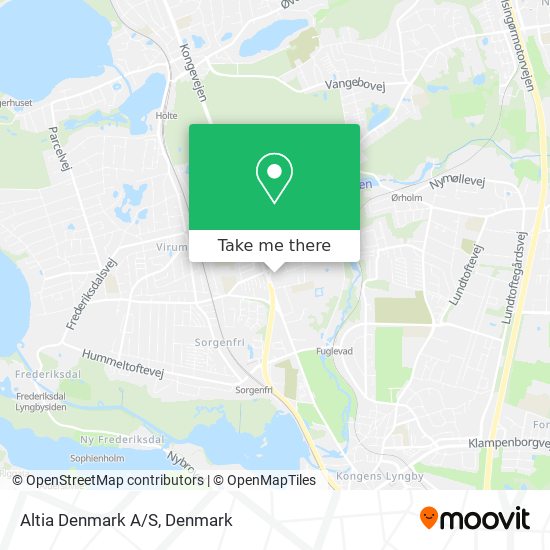 Altia Denmark A/S map