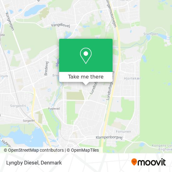 Lyngby Diesel map