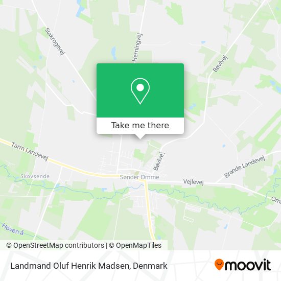 Landmand Oluf Henrik Madsen map