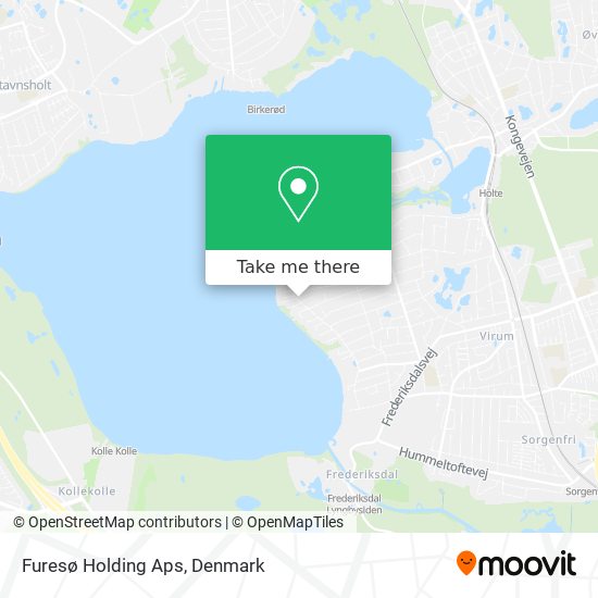 Furesø Holding Aps map