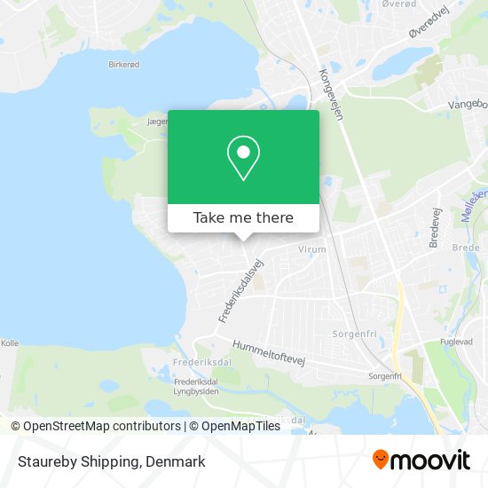 Staureby Shipping map