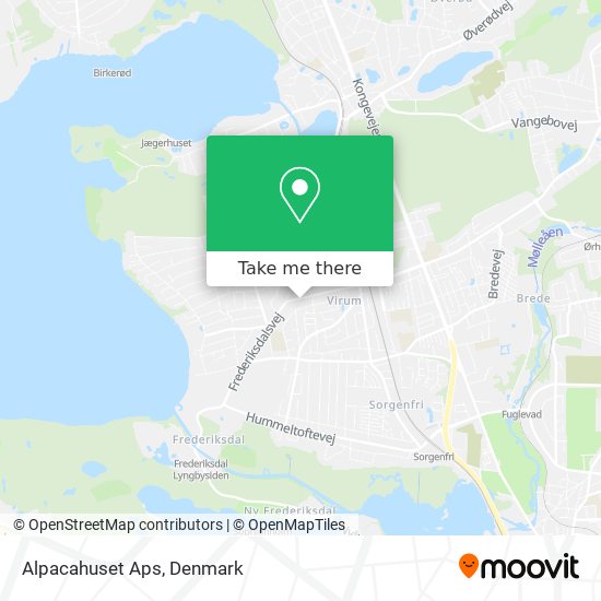 Alpacahuset Aps map