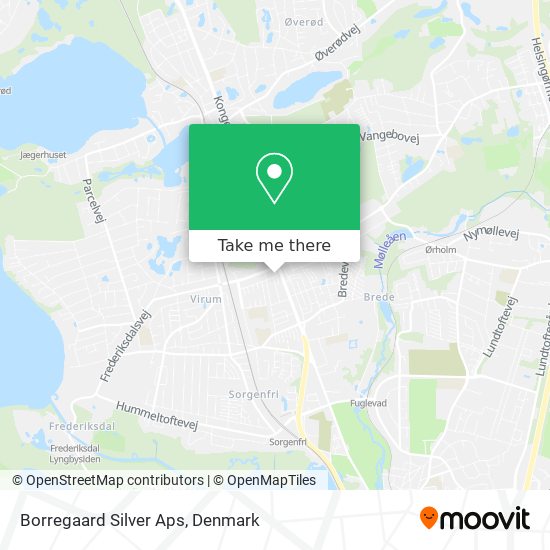 Borregaard Silver Aps map