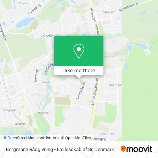 Bergmann Rådgivning - Fællesskab af Sr map