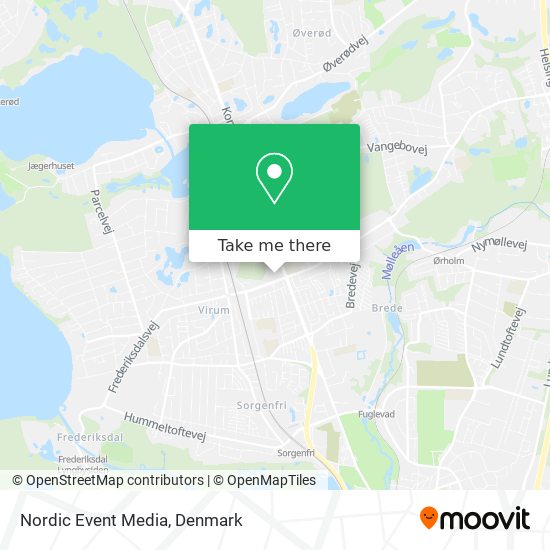 Nordic Event Media map