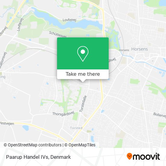 Paarup Handel IVs map