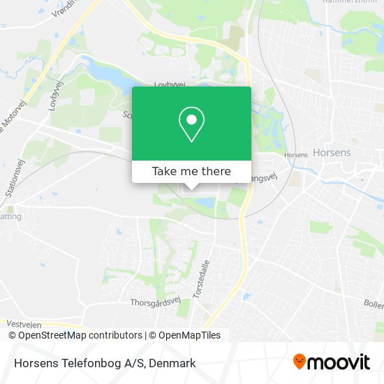 Horsens Telefonbog A/S map