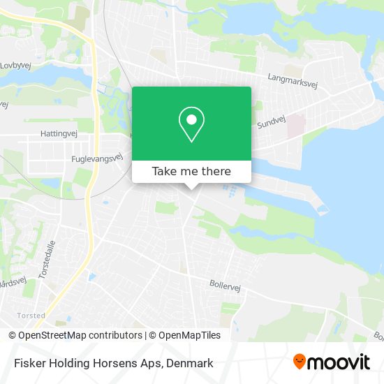 Fisker Holding Horsens Aps map