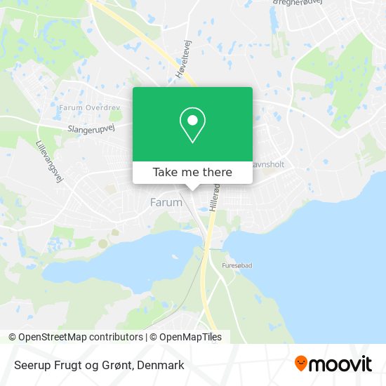 Seerup Frugt og Grønt map