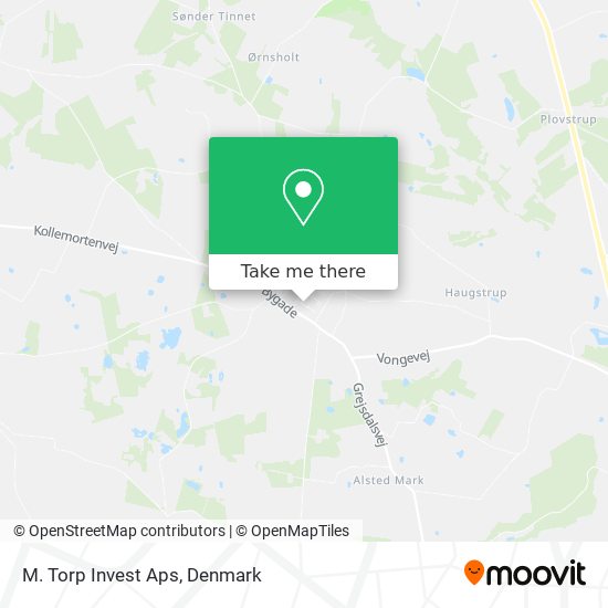 M. Torp Invest Aps map