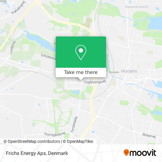 Frichs Energy Aps map