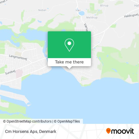 Cm Horsens Aps map