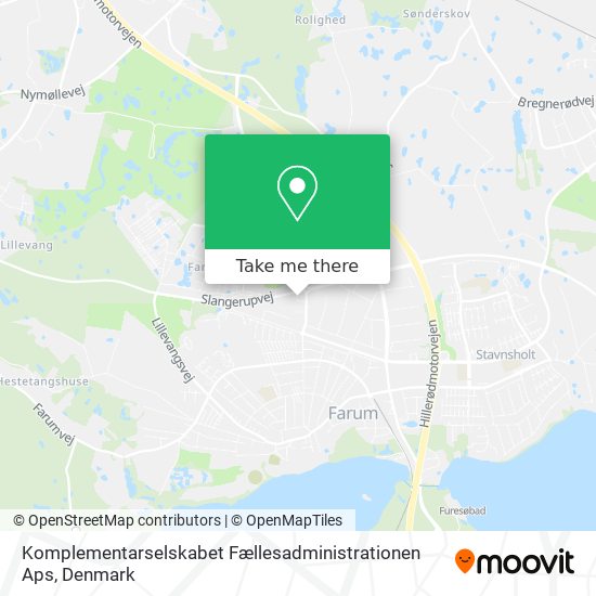 Komplementarselskabet Fællesadministrationen Aps map