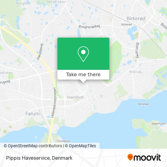 Pippis Haveservice map