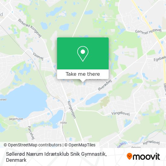 Søllerød Nærum Idrætsklub Snik Gymnastik map