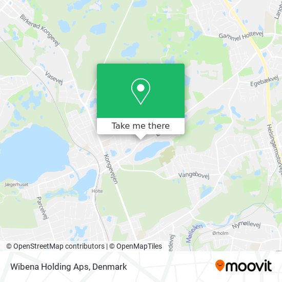 Wibena Holding Aps map