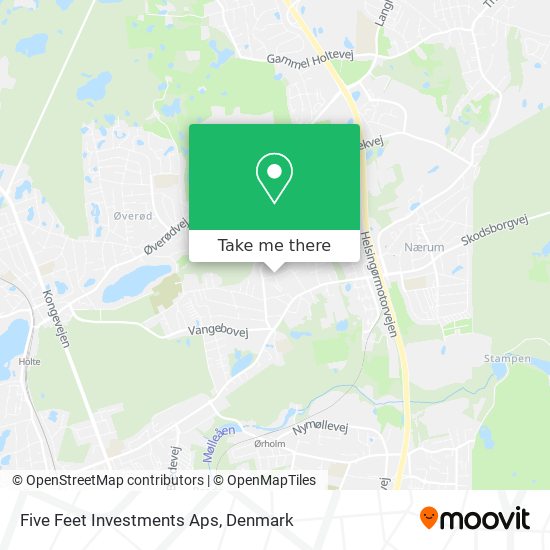 Five Feet Investments Aps map