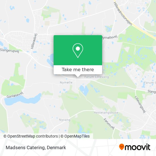 Madsens Catering map
